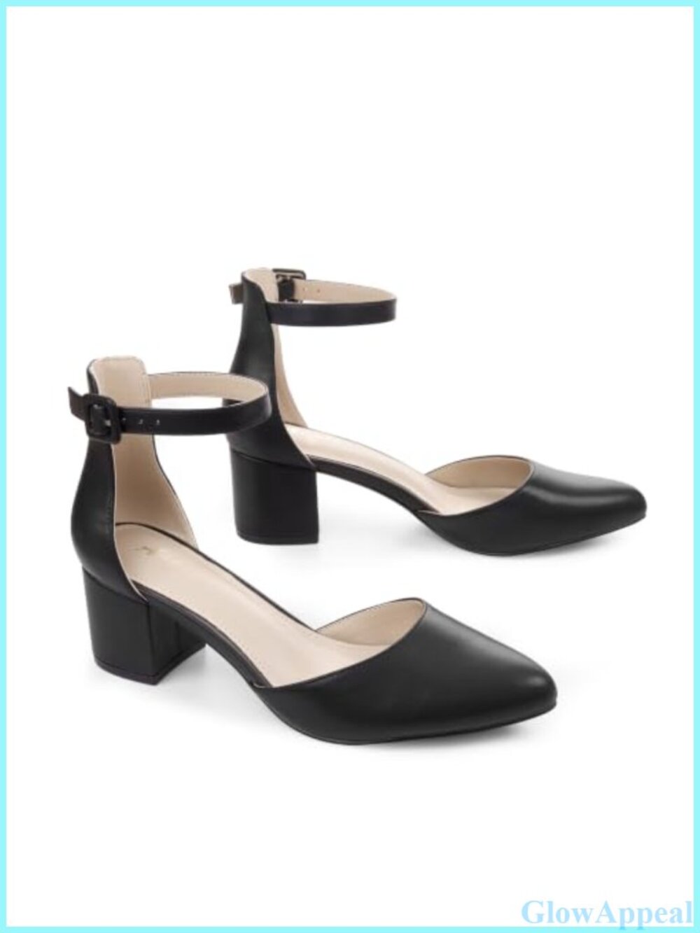 2.25 Inch Low Block Chunky Dress Pumps